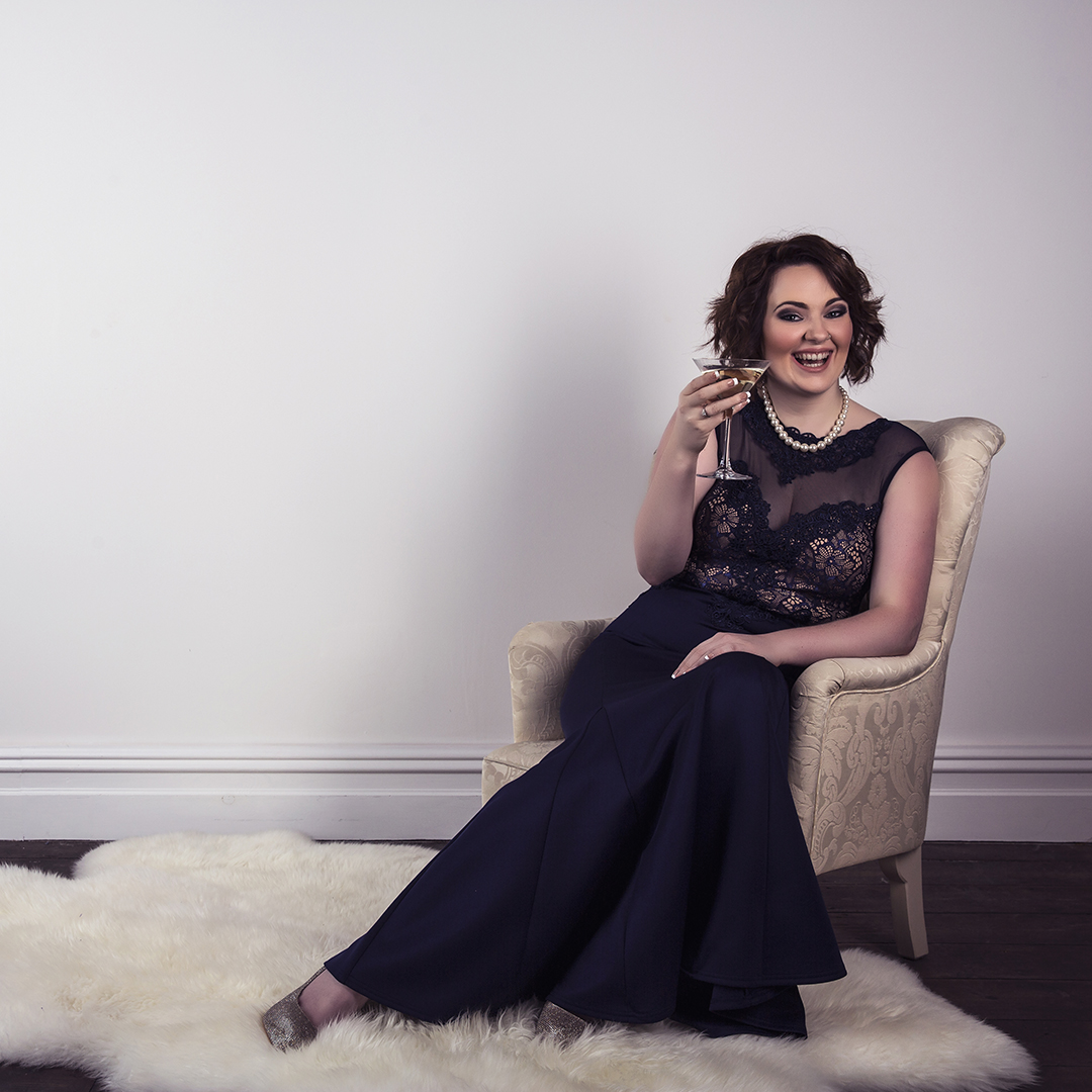 Kate Torevell raises a glass